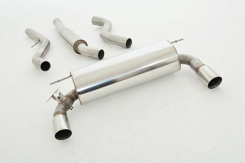 Friedrich Motorsport 76mm Duplex-Anlage f�r BMW 3er F30 / F31 Limousine & Touring Bj. 10/2011-05/2015  328i/328ix 180kW