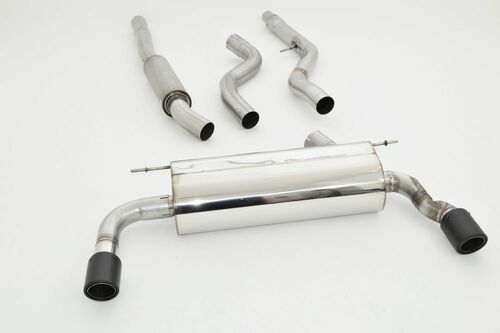 Friedrich Motorsport 76mm Duplex-Anlage f�r BMW 3er GT F34 ab Bj. 06/2013  320i/320ix 135kW