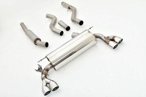 Friedrich Motorsport 76mm Duplex-Anlage f�r BMW 3er GT F34 ab Bj. 06/2013  328i/328ix 180kW