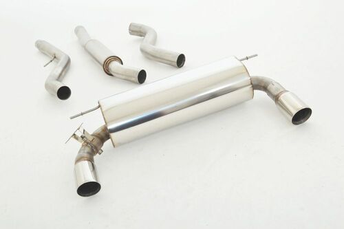 Friedrich Motorsport 76mm Duplex-Anlage f�r BMW 3er GT F34 ab Bj. 06/2013  328i/328ix 180kW