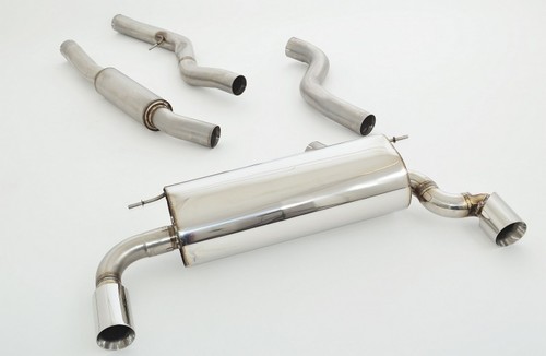 Friedrich Motorsport 76mm Duplex-Anlage f�r BMW 4er F32 / F33 / F36 Coupe / Cabrio / Gran Coupe ab Bj. 07/2013  420i/420ix 135kW