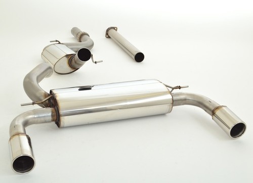 Friedrich Motorsport 76mm Duplex-Anlage f�r Ford Focus III Schr�gheck DYB ab Bj. 03/2011 3-/5-T�rer 1.5l EcoBoost 110/134KW / 1.6l EcoBoost 110/134KW