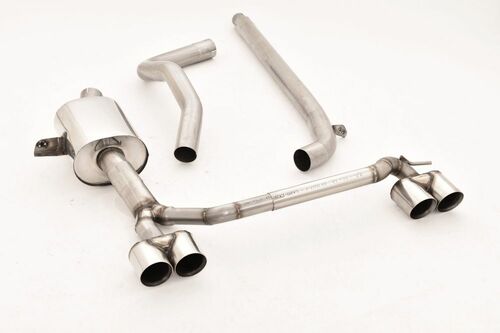 Friedrich Motorsport 76mm Duplex-Anlage f�r Renault Megane III Grandtour (Typ Z) inkl. GT ab Bj. 2009  1.5l dCi 66/78/81kW / 1.6l dCi 96kW / 1.9l dCi 96kW / 2.0l dCi 118/120kW