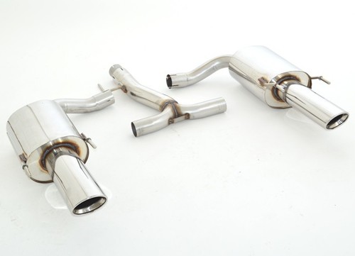 Friedrich Motorsport 76mm Duplex-Endschalld�mpfer f�r Opel Insignia Country Tourer Allrad ab Bj. 2013  2.0l Turbo 184kW 4x4