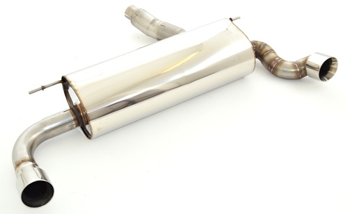 Friedrich Motorsport 76mm Duplex-Sportendschalld�mpfer f�r BMW 3er F30 / F31 Limousine & Touring ab Bj. 10/2011  316d 85kW / 318d 105kW / 320ed 120kW / 320d/320dx 135kW (nur N47 Motoren / only N47 engines)