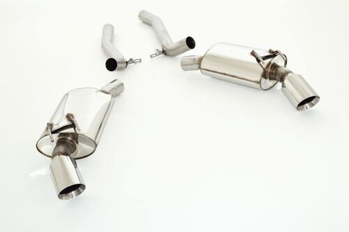 Friedrich Motorsport 76mm Duplex-Sportendschalld�mpfer f�r Chevrolet Camaro Coupe ab Bj. 2011  6.2l V8 298/318kW