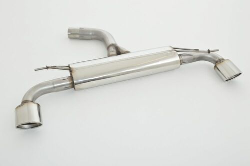 Friedrich Motorsport 76mm Duplex-Sportendschalld�mpfer f�r VW Golf VI R Cabrio Frontantrieb 2WD Bj. 02/2013-2015  2.0l TSI 195kW