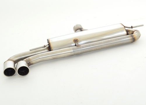 Friedrich Motorsport 76mm Sportendschalld�mpfer f�r Audi TT 8J Frontantrieb Coupe & Roadster / 2WD Bj. 2006-03/2014  1.8l TFSI 118kW / 2.0l TFSI 147/155kW