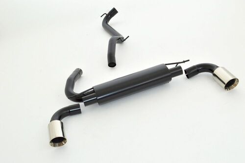 Friedrich Motorsport Duplex-Sportendschalld�mpfer f�r Ford Focus III Stufenheck DYB ab Bj. 03/2011 4-T�rer 1.5l EcoBoost 110/134KW / 1.6l EcoBoost 110/134KW