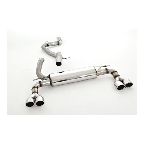 Friedrich Motorsport Duplex-Sportendschalld�mpfer f�r Ford Grand C-Max DXA ab Bj. 2010  2.0l TDCI 85/103/120KW