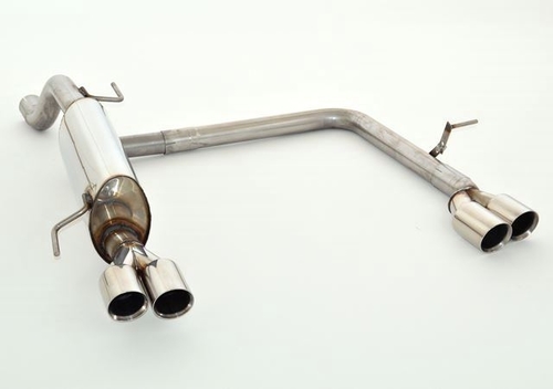 Friedrich Motorsport Duplex-Sportendschalld�mpfer f�r Opel Corsa E  ab Bj. 11/2014  1.0l Turbo 66/85kW / 1.4l Turbo 74/110kW