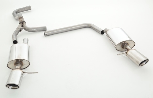 Friedrich Motorsport Duplex-Sportendschalld�mpfer f�r Seat Leon 5F ST inkl. FR Frontantrieb ab Bj. 2013  1.2l TSI 63/77/81kW / 1.4l TSI 90/92/103/110kW