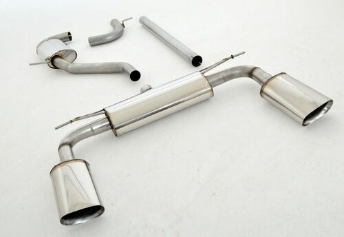 Friedrich Motorsport Gruppe A Duplex-Anlage f�r Audi A3 8V Limousine Frontantrieb sedan 2WD ab Bj. 2013  1.8l TFSI 132kW