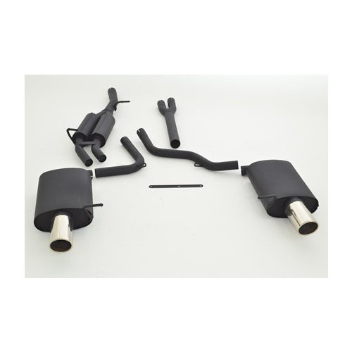 Friedrich Motorsport Gruppe A Duplex-Anlage fr Audi A4 B6 (8E/8H) Frontantrieb Limousine, Avant Bj. 2000-2004  1.6l 75kW / 1.8l Turbo 110/120/140kW / 1.9l TDI 74/85/96kW / 2.0l 96kW / 2.0l FSI 110kW / 2.4l V6 125kW / 2.5l TDI 114