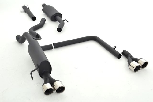 Friedrich Motorsport Gruppe A Duplex-Anlage f�r Opel Corsa E  ab Bj. 11/2014  1.0l Turbo 66/85kW / 1.4l Turbo 74/110kW