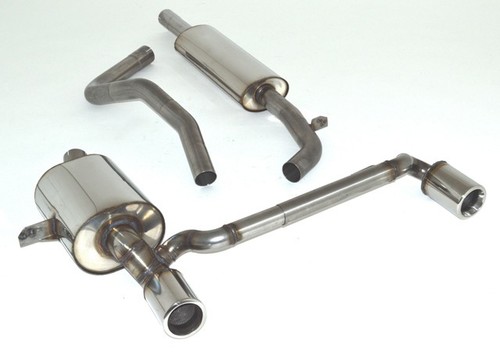 Friedrich Motorsport Gruppe A Duplex-Anlage f�r Renault Megane III Typ Z Coupe inkl. GT ab Bj. 2008 5-T�rer 1.6l 16V 74/81kW / 2.0l 16V 103kW