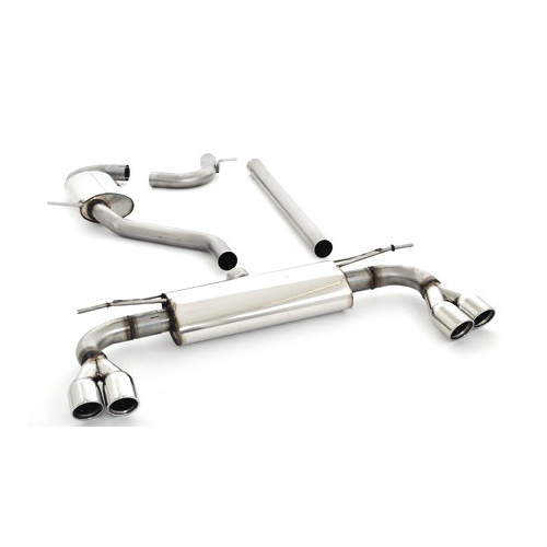 Friedrich Motorsport Gruppe A Duplex-Anlage f�r VW Golf VII Frontantrieb 2WD ab Bj. 08/2012  1.4l TSI 90/92/103/110kW / 2.0l TDI 110kW