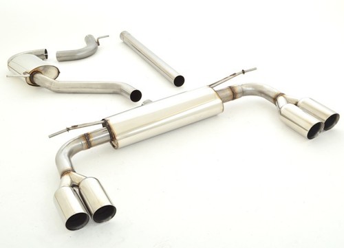 Friedrich Motorsport Gruppe A Duplex-Anlage f�r Audi A3 8V Cabrio Frontantrieb 2WD ab Bj. 01/2014  1.4l TFSI 92/103/110kW