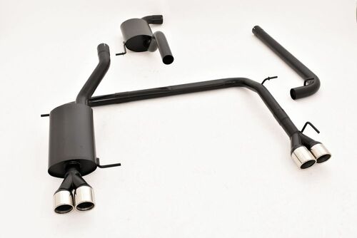 Friedrich Motorsport Gruppe A Duplex-Anlage f�r VW Passat 3C B6 Limousine (Frontantrieb) Bj. 2005-2010  1.4l TSI 90/110kW / 1.6l 75kW / 1.6l FSI 85kW / 1.6l TDI 77kW / 1.8l TSI 118kW / 1.9l TDI 77kW / 2.0l FSI 110kW / 2.0l TSI 147kW / 2.0l