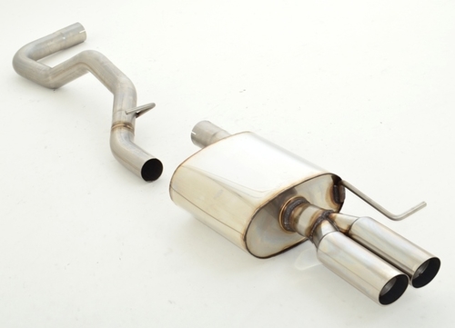 Friedrich Motorsport Sportendschalld�mpfer f�r Seat Leon 5F ST inkl. FR Frontantrieb ab Bj. 2013  1.2l TSI 63/77/81kW / 1.4l TSI 90/92/103/110kW