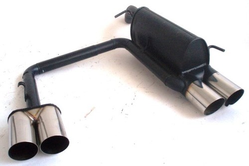 Friedrich Motorsport Duplex-Sportendschalld�mpfer f�r Mitsubishi Colt CZT Z30 1.5l Turbo 110kW