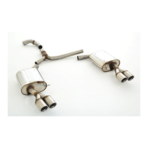 Friedrich Motorsport Duplex-Sportendschalld�mpfer f�r Ford Mondeo (BA7) Turnier 2.0l TDCI 103/120kW