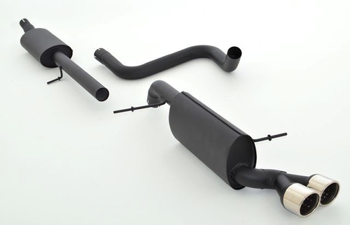 Friedrich Motorsport Sportauspuffanlage Gr.A f�r Ford Fiesta JA8 Facelift 1.0l Ecoboost 103kW Black-/ Red-Edition