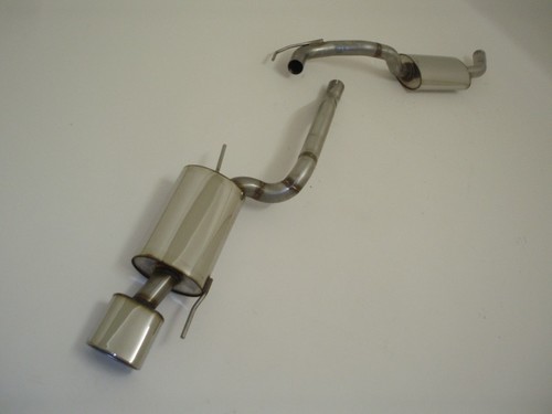 Friedrich Motorsport Edelstahl-Sportauspuffanlage Gr.A f�r VW T4 Bus 2.4l D 55/57kW/2.5l 81/85kW/2.5l TDI 65/75/111kW 2.8l VR6 103kW