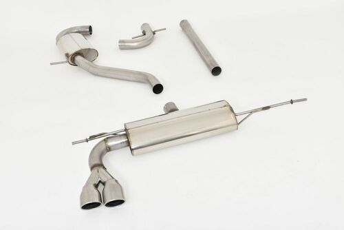 Friedrich Motorsport Edelstahl-Sportauspuffanlage Gr.A f�r VW Golf VI Frontantrieb 2.0l TDI 81/103kW/GTD 125kW