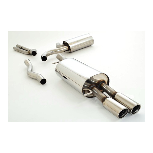 Friedrich Motorsport Edelstahl-Sportauspuffanlage Gr.A f�r Skoda Superb 3U Stufenheck (Frontantrieb) 2.8l V6 142kW