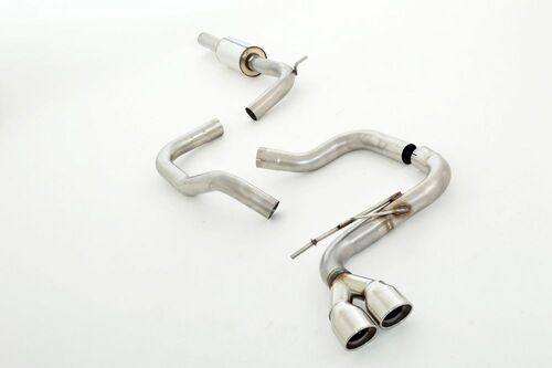 Friedrich Motorsport Edelstahl-Sportauspuffanlage Gr.A f�r Seat Leon 5F inkl. FR & SC Frontantrieb 1.6l TDI 66/77kW/2.0l TDI 110kW