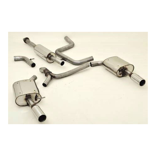 Friedrich Motorsport Gr.A Duplexanlage f�r Ford Mondeo (BA7) Flie�heck 2.0l EcoBoost 149/176kW