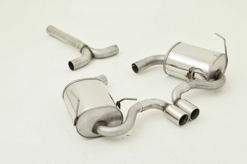 Friedrich Motorsport Sportendschalld�mpfer mittig f�r Mini R52 Cooper S Cabrio 1.6l Kompressor 125kW/JCW 154/160kW