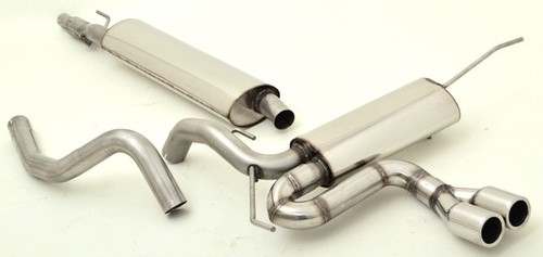 Friedrich Motorsport Gr.A Anlage mittig f�r Opel ADAM 1.0l Turbo 66/85kW/1.2l 51kW/1.4l 64/74kW