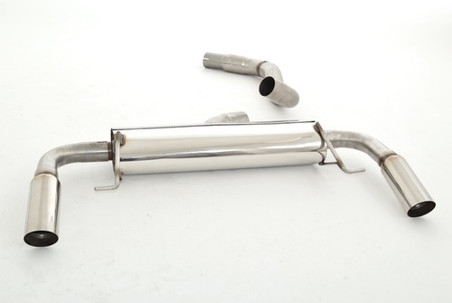 Friedrich Motorsport 70mm Duplex Sportendschalld�mpfer f�r Renault Clio III RS Schr�gheck 2.0l 16V 145kW