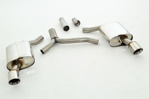 Friedrich Motorsport 76mm Duplex-Sportendschalld�mpfer f�r Audi A5 B8 Sportback Frontantrieb1.8l TFSI 118kW