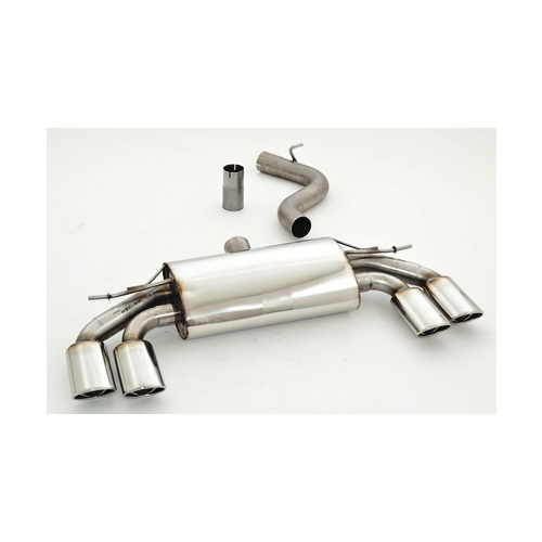 Friedrich Motorsport 3 Zoll (76mm) Duplex Sportendschalld�mpfer f�r VW Golf VII R Allrad 2.0l TSI 221kW