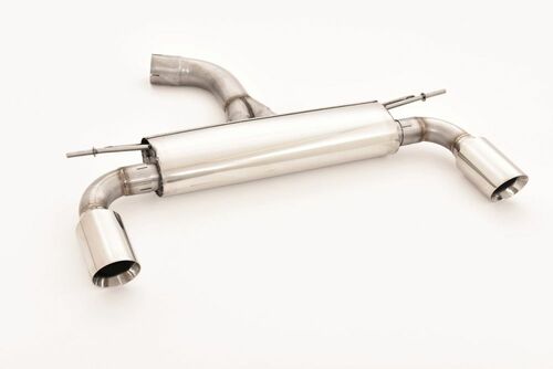 Friedrich Motorsport 76mm Duplex-Sportendschalld�mpfer f�r Seat Leon 5F inkl. FR & SC Frontantrieb 1.8l TSI 132kW / 2.0l TDI 135kW