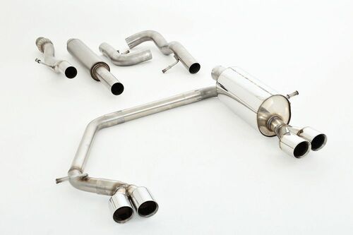 Friedrich Motorsport 70mm Duplex-Anlage f�r Citroen DS3 1.6l Turbo THP 155 115kW