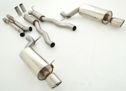 Friedrich Motorsport 70mm Duplexanlage f�r Audi RS6 4B Quattro Limousine & Avant 4.2l V8 Turbo 331kW