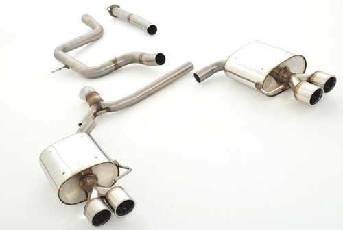 Friedrich Motorsport 70mm Duplexanlage f�r Ford S-Max 2.2l TDCI 129kW