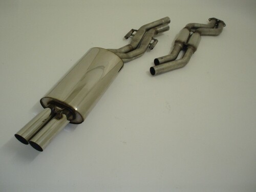 Friedrich Motorsport  2x70mm Sportauspuffanlage f�r BMW E30 M3 Limousine 2.3l 16V 143/147/162kW