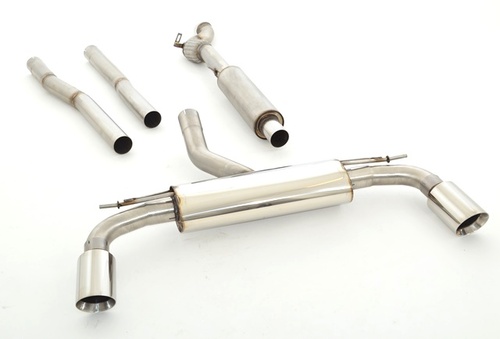 Friedrich Motorsport 70mm Duplex-Anlage f�r Mini R60 Countryman Cooper S ALL4 1.6l Turbo 135kW