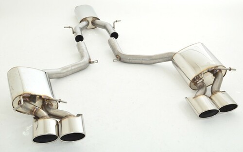 Friedrich Motorsport 2x70mm Duplexanlage f�r Mercedes W204 C63 AMG Limousine / T-Modell / Coupe 6.2l V8 336/358kW