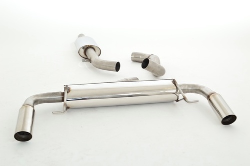 Friedrich Motorsport 70mm Duplexanlage f�r Renault Clio III RS Schr�gheck 2.0l 16V 145kW