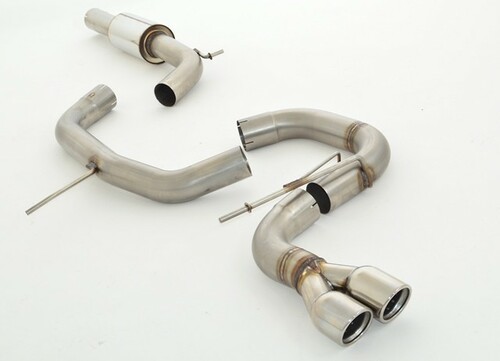 Friedrich Motorsport 76mm Anlage f�r Audi A3 8P Frontantrieb 2.0l TDI 103/125kW