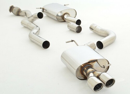 Friedrich Motorsport 76mm Anlage f�r Audi A5 B8 Coupe Frontantrieb & Quattro 1.8l TFSI 118/125kW / 2.0l TFSI 132/155/165kW