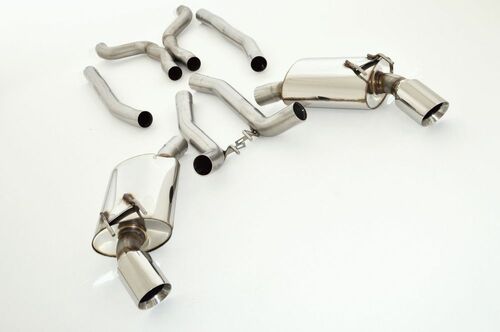 Friedrich Motorsport 76mm Duplexanlage f�r Chevrolet Camaro Cabrio 6.2l V8 298/318kW