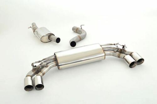 Friedrich Motorsport 76mm Duplex-Anlage mit Klappensteuerung f�r Audi TTS 8S Quattro Coupe & Roadster 2.0l TSI 228kW