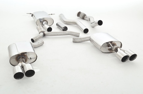 Friedrich Motorsport 76mm Duplex-Anlage f�r Audi A5 B8 Sportback Frontantrieb & Quattro 1.8l TFSI 106/118/125kW / 2.0l TFSI 132/155/165kW